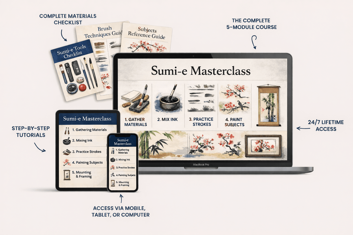 Everything included in the course