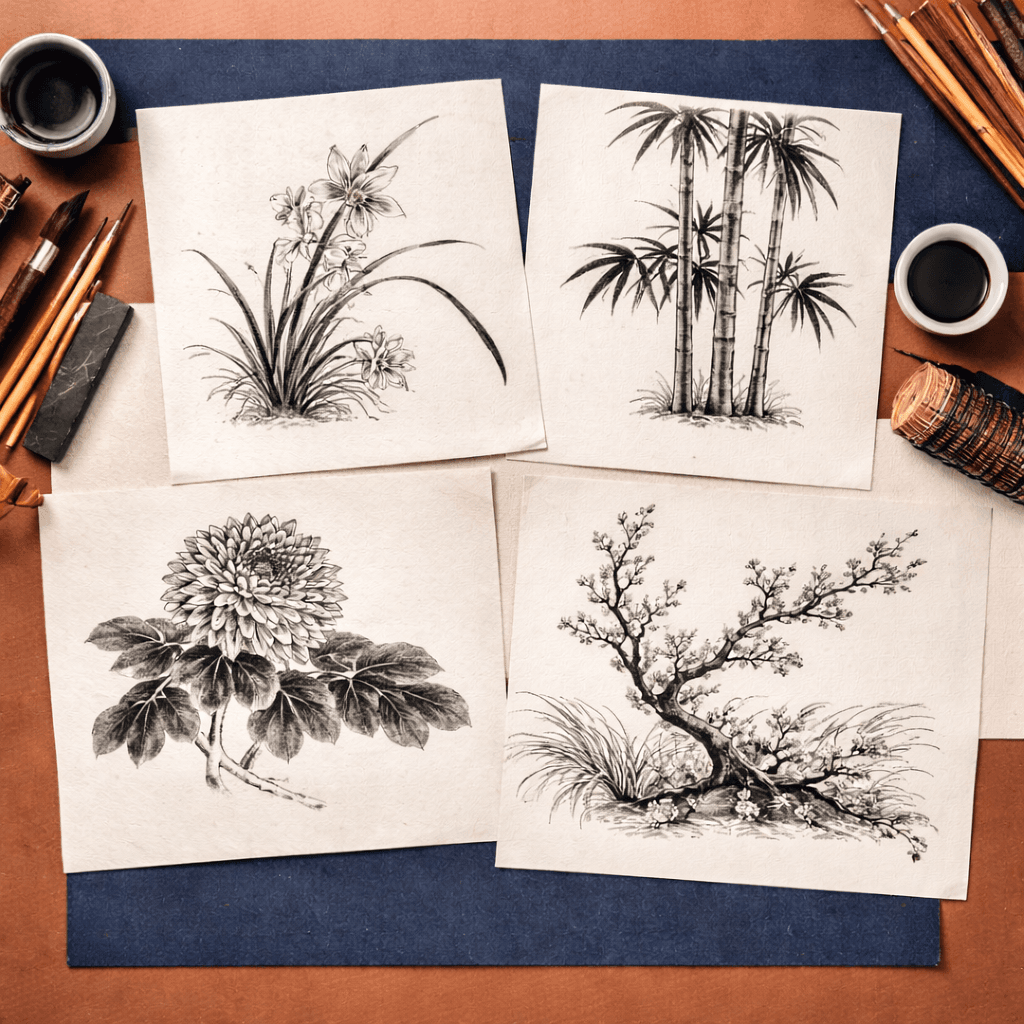 Module 4 - The Four Gentlemen (Shikunshi)